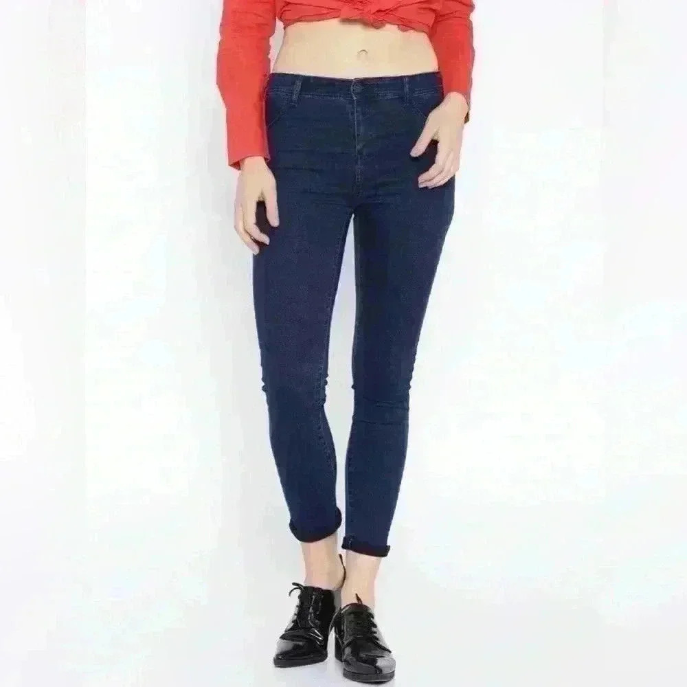MNG Mango Jane dark wash jegging women’s size 12 super skinny